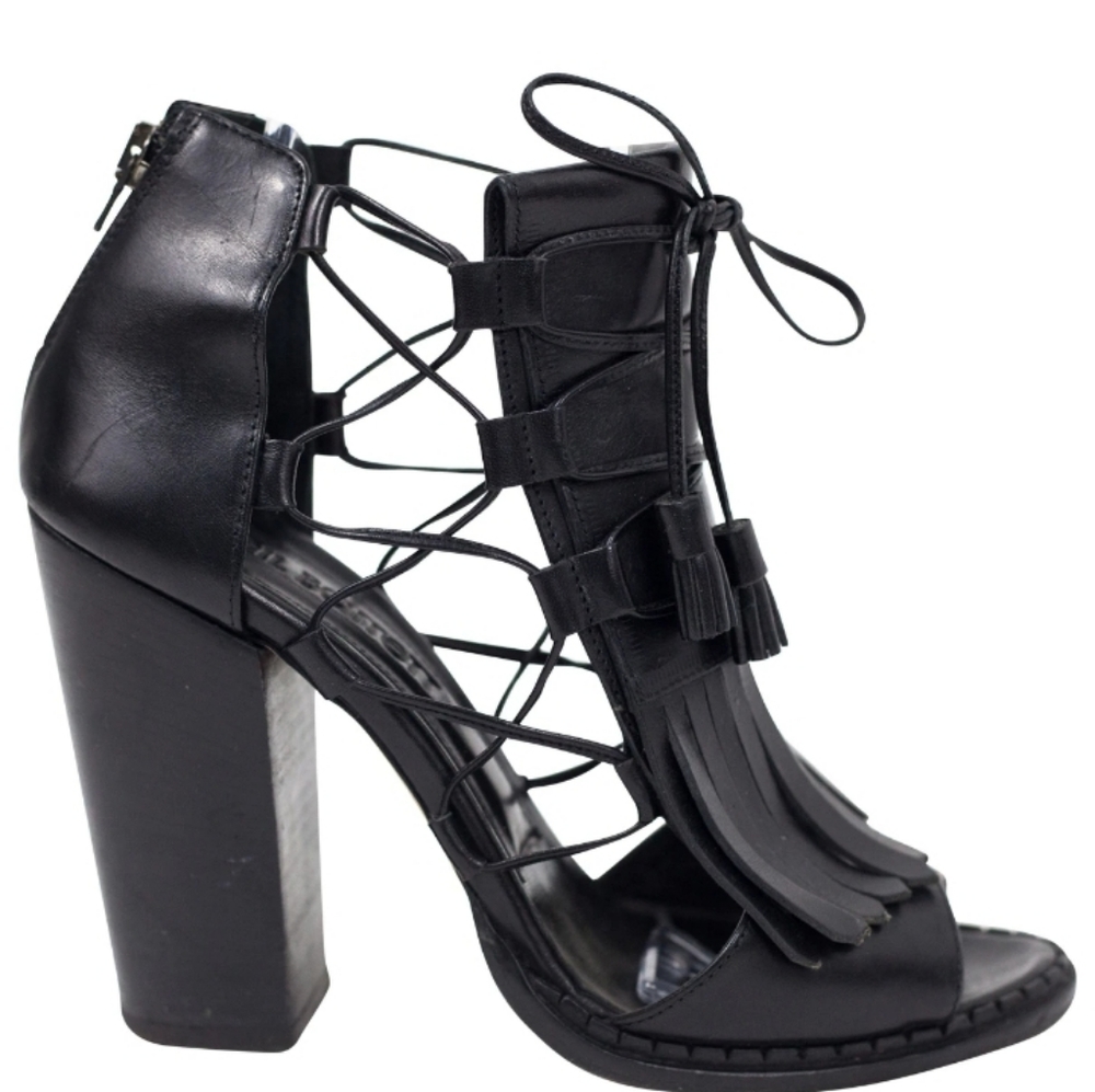 Neil Barrett Gladiator Leather Boots Booties 38